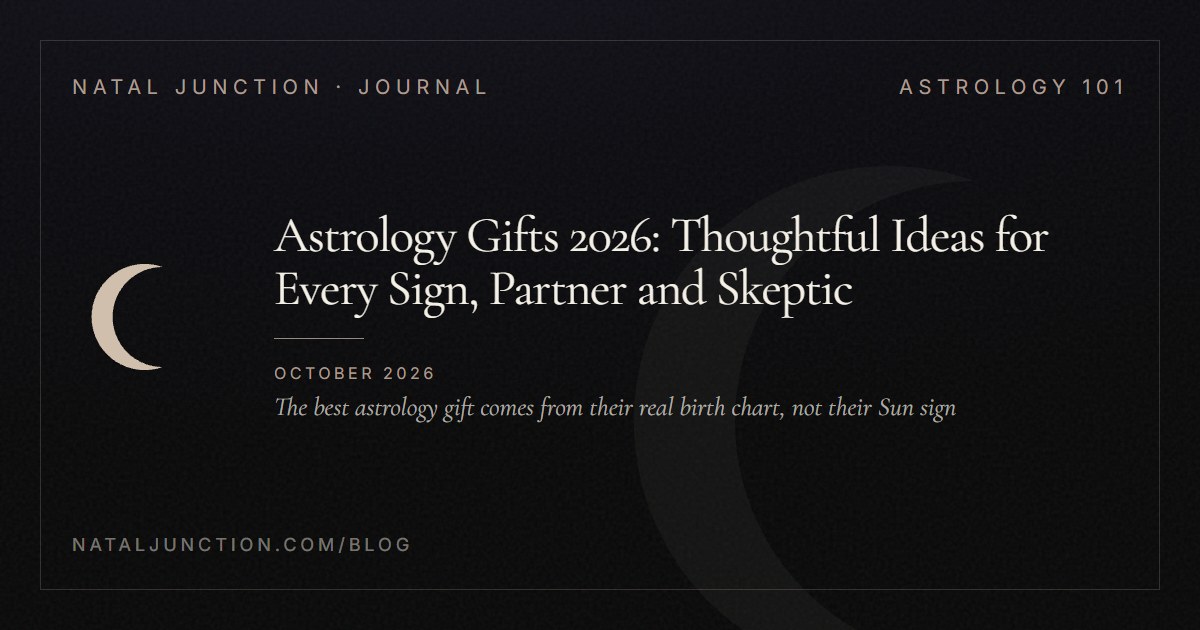 Astrology Gifts 2026: Thoughtful Ideas for Every Sign, Partner and Skeptic